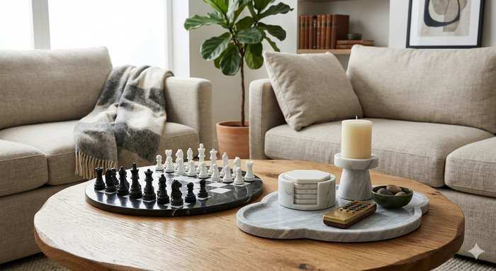 Best Coffee Table Decor That's Actually Functional