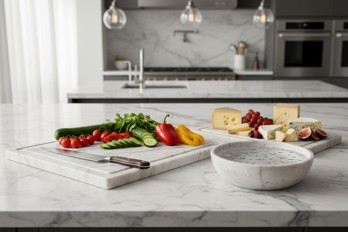 Is Marble Safe for Food? Dishwasher, Cutting Board & Kitchen FAQ