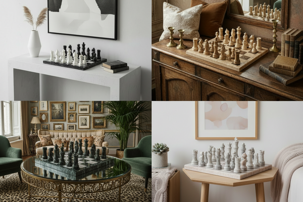 The Best Marble Chess Set Colors for Different Room Styles