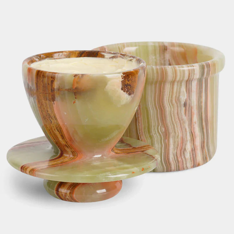 Marble Butter Crock