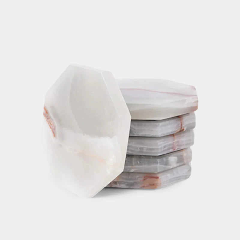 Marble Star Coaster Plates