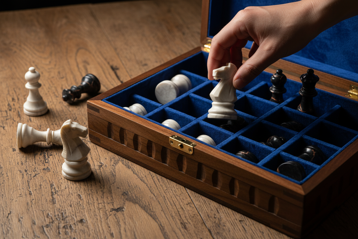 How To Store A Marble Chess Set When Not In Use
