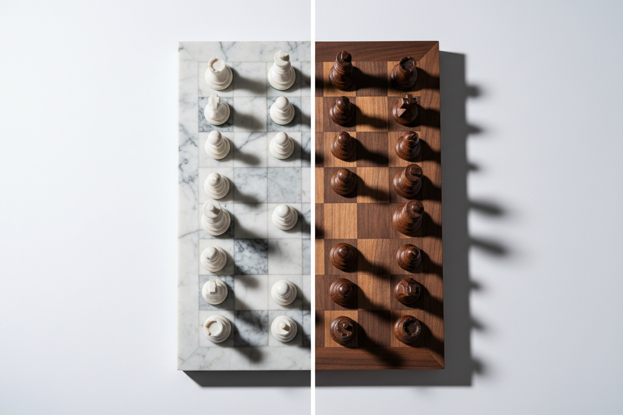 Marble Chess Set vs Wood Chess Set - Which Is the Better Investment?
