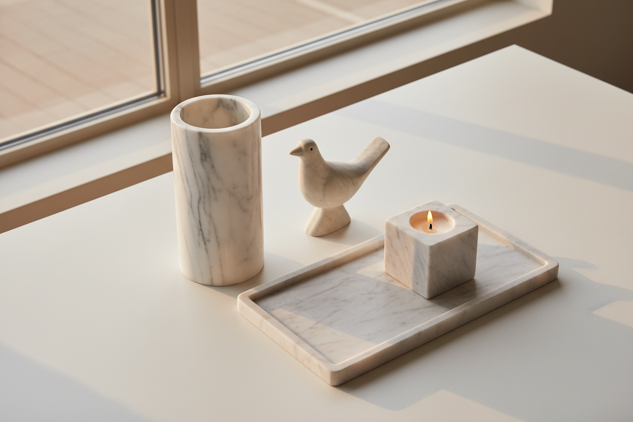 Marble Home Décor Trends for 2026 - What Interior Designers Are Actually Buying