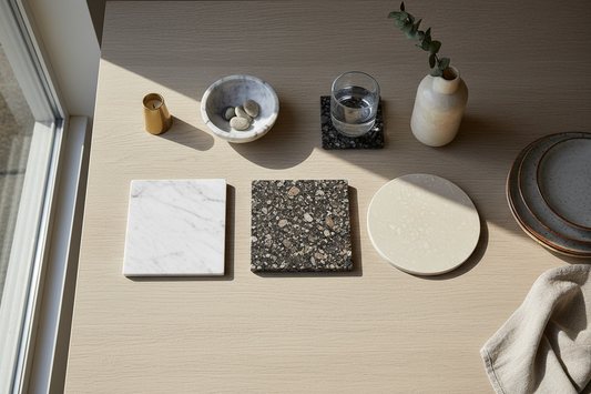 Marble vs. Granite vs. Quartz Home Decor: Which Should You Actually Buy?