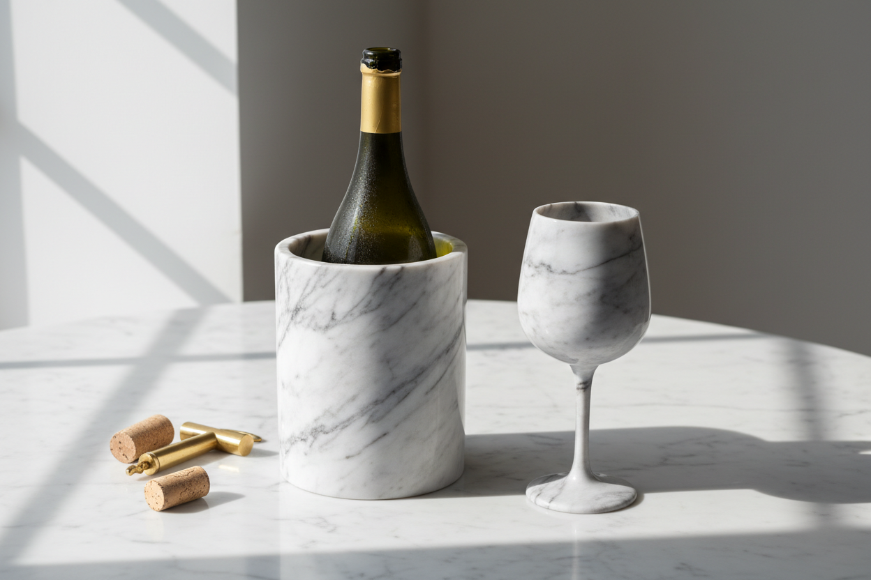 Marble Wine Cooler vs Marble Wine Glass - What to Buy First