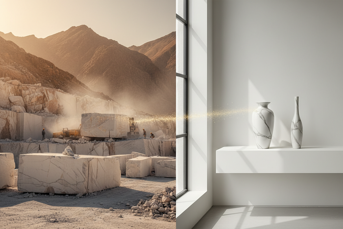 Where Does Artreestry Marble Come From? The Journey from Pakistan to Your Home
