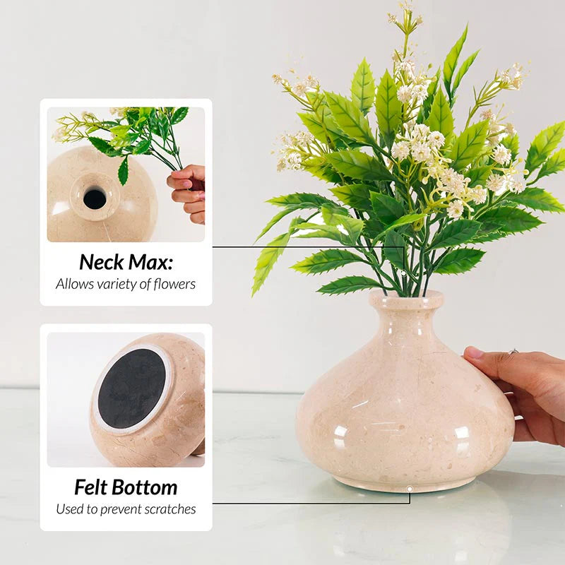 Artreestry Handmade Flower Vase 5' - Ideal for Flowers and Vase Decor