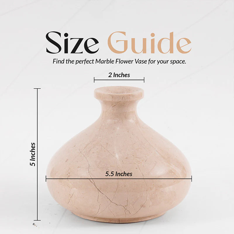 Artreestry Handmade Flower Vase 5' - Ideal for Flowers and Vase Decor