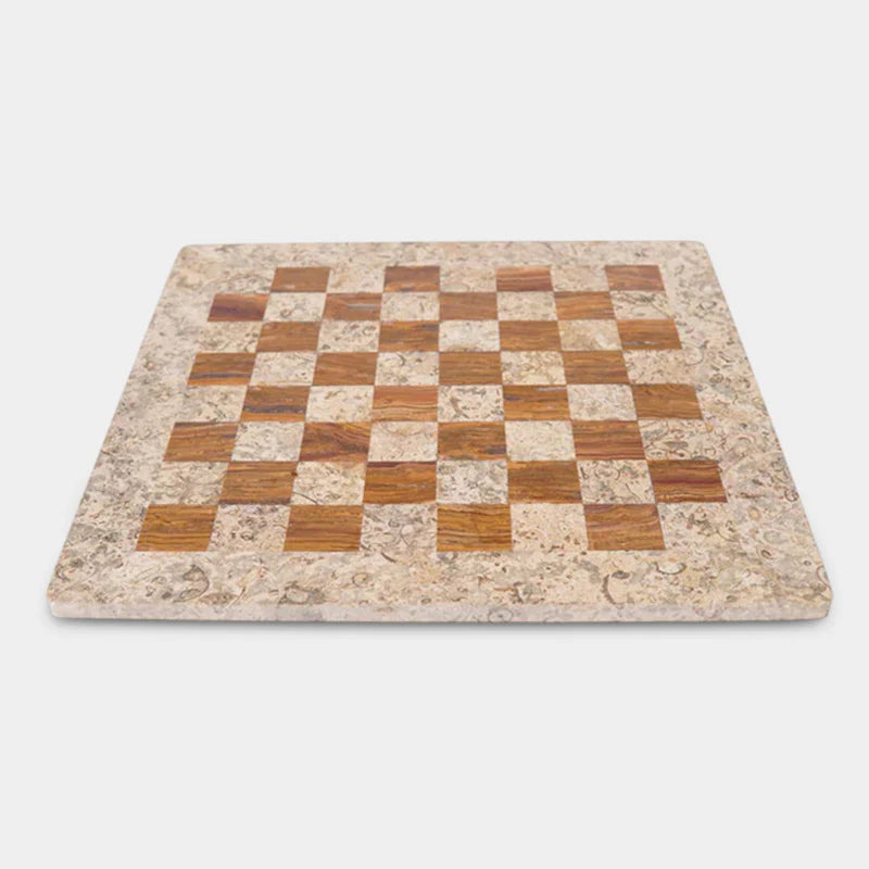 38cm Chess Boards - Coral & Red