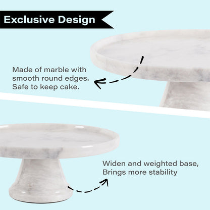 Artreestry Handmade Marble Cup Cake Stand