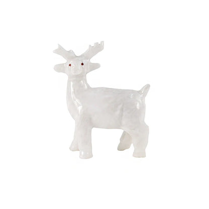 5" Artreestry Handmade Marble Reindeer Statue Figurine