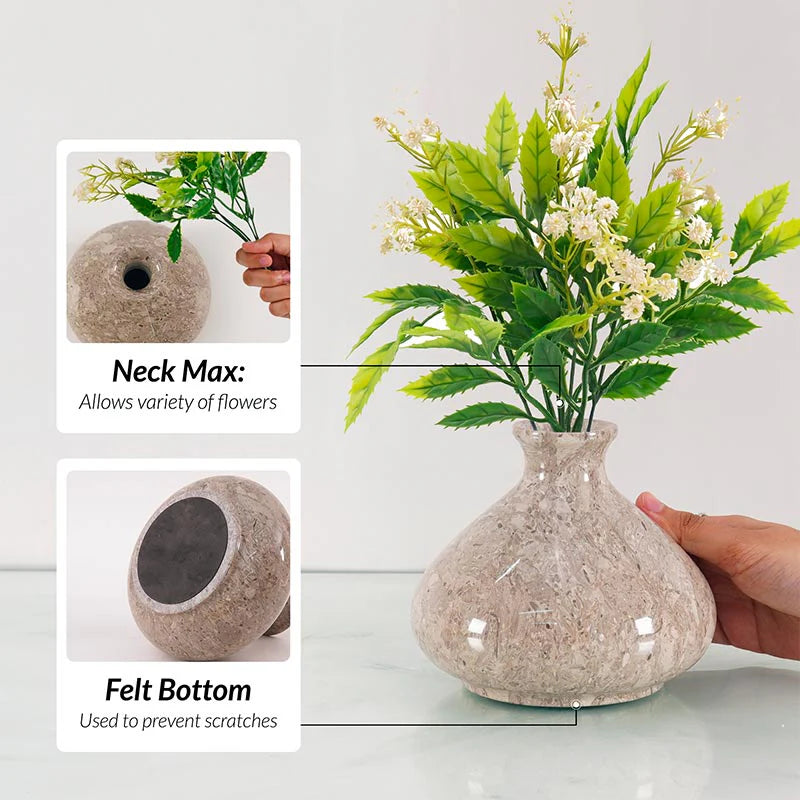 Artreestry Handmade Flower Vase 5' - Ideal for Flowers and Vase Decor