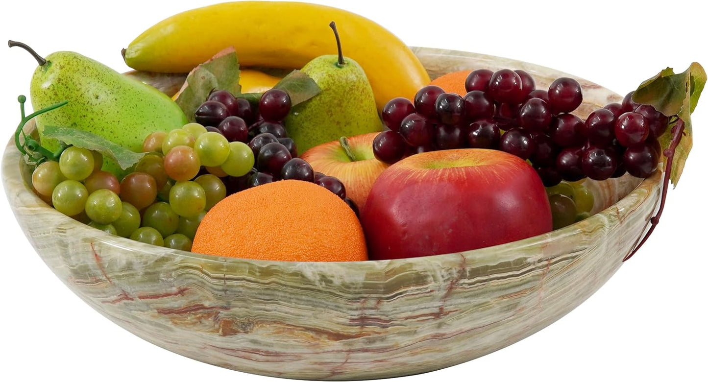 Artreestry Handmade Marble Fruit Dish