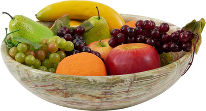 Artreestry Handmade Marble Fruit Dish