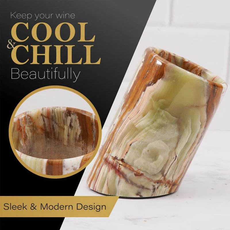 Artreestry Handmade Marble Wine Chiller (New)