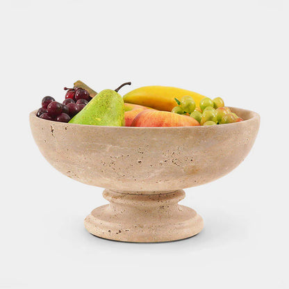 Chic 25cm Marble Fruit Bowl