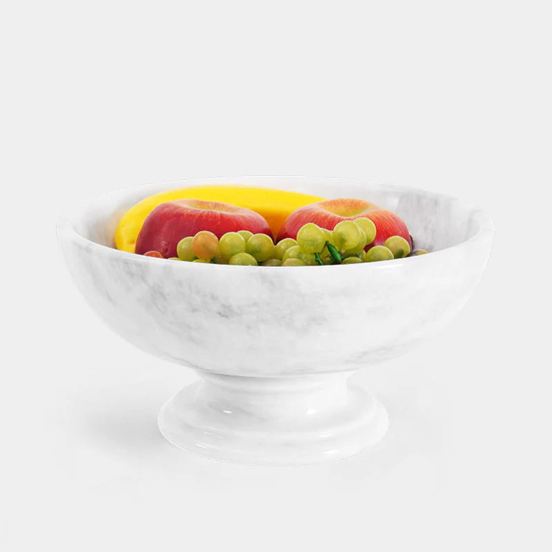 Chic 25cm Marble Fruit Bowl