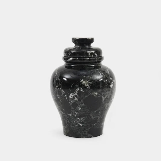 Classic Urn - 15cm – handmade natural marble stone by Artreestry