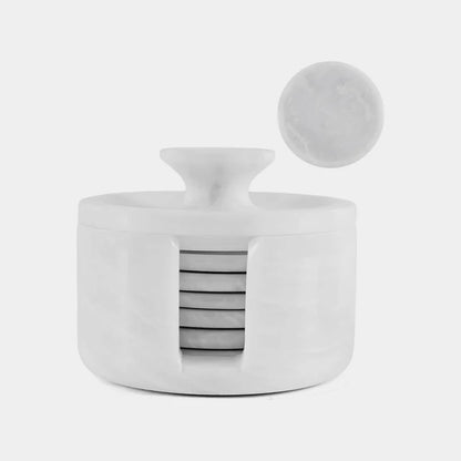 Coaster Set - Round with Cap