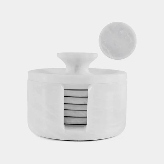 Coaster Set - Round with Cap