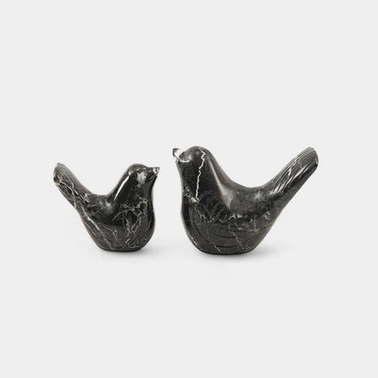 Love Birds – handmade natural marble stone by Artreestry