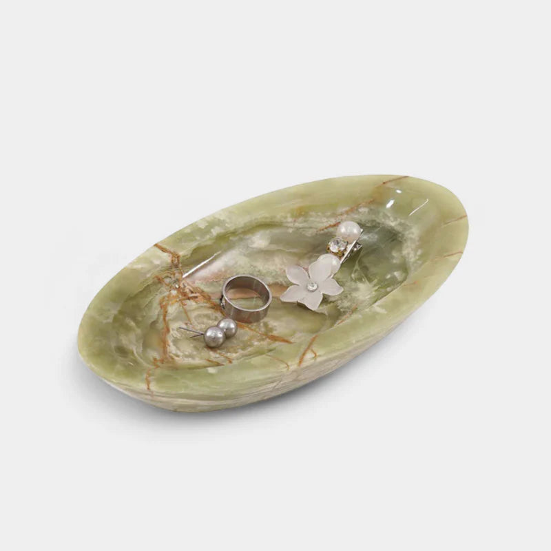 Marble Jewelry Tray – handmade natural stone by Artreestry