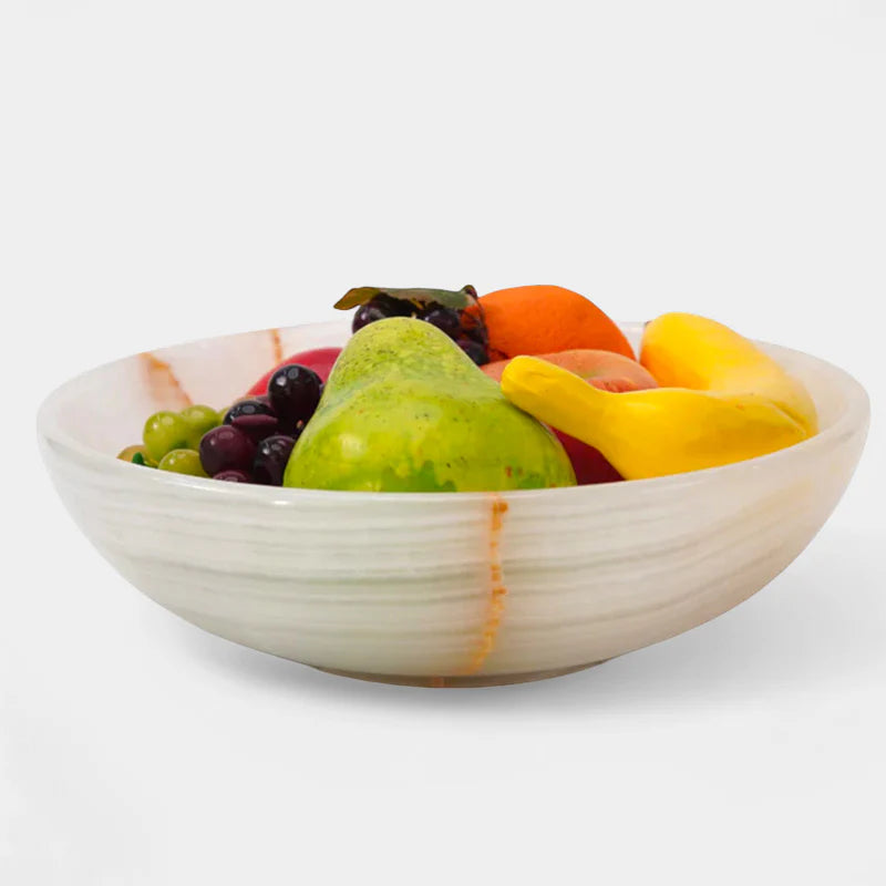 Marble Fruit Bowl (10 inch)