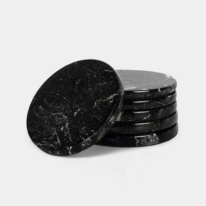 Marble Round Coasters