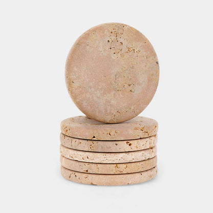Marble Round Coasters