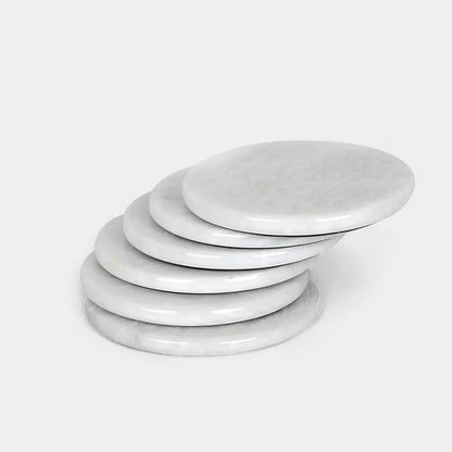 Marble Round Coasters