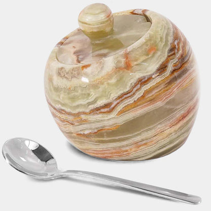 Marble Salt Candy Apple Design - Small