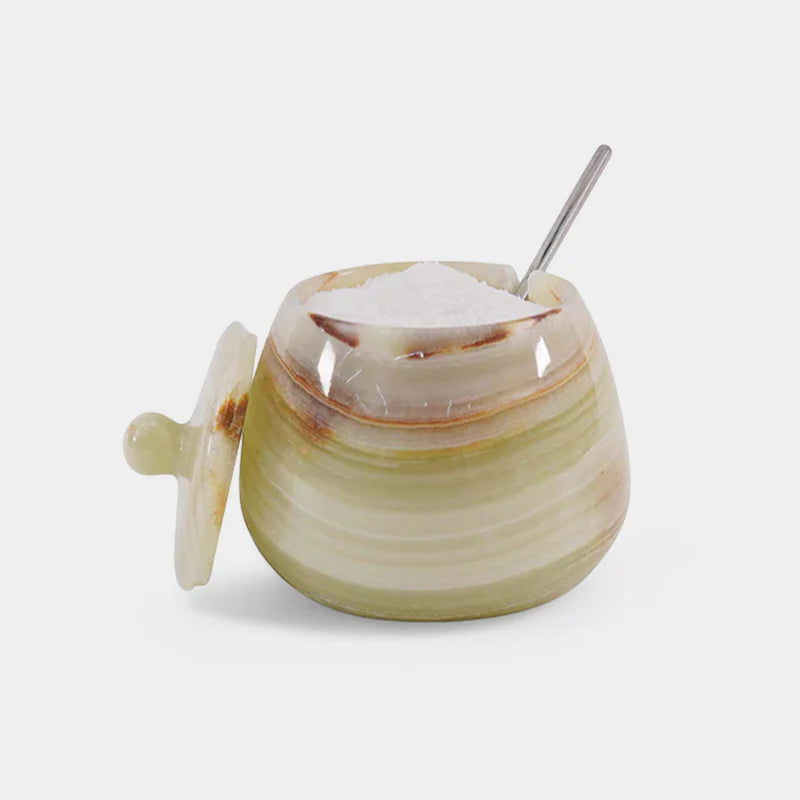 Marble Single Salt Cellar Bell Design