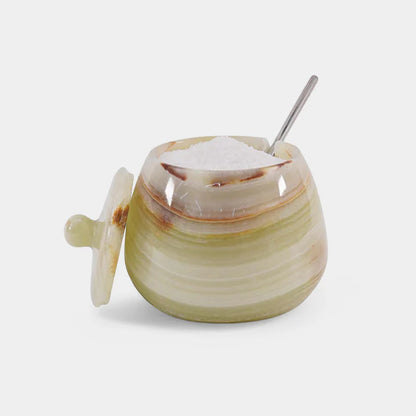 Marble Single Salt Cellar Bell Design