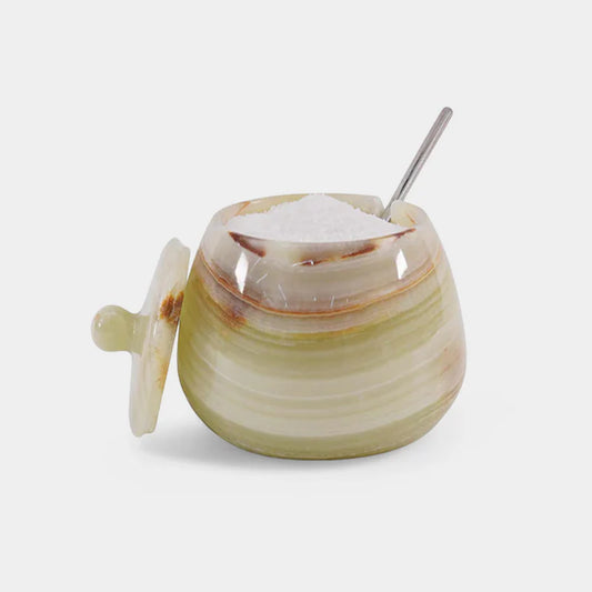 Marble Single Salt Cellar Bell Design
