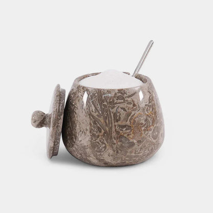 Marble Single Salt Cellar Bell Design