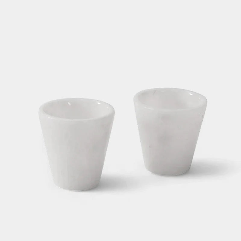 Marble Tequila Shot Glasses