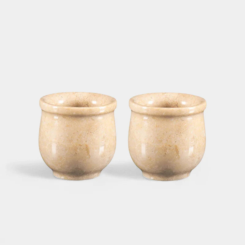 Marble Tequila Shot Glasses