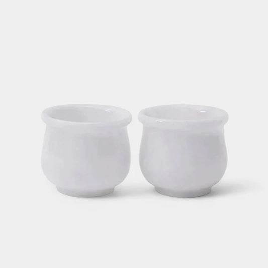 Marble Tequila Shot Glasses – handmade natural stone by Artreestry