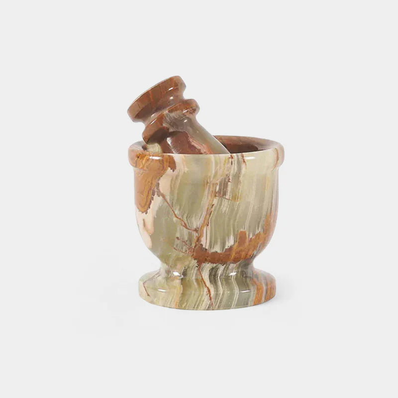 Mini Marble Mortar & Pestle Set