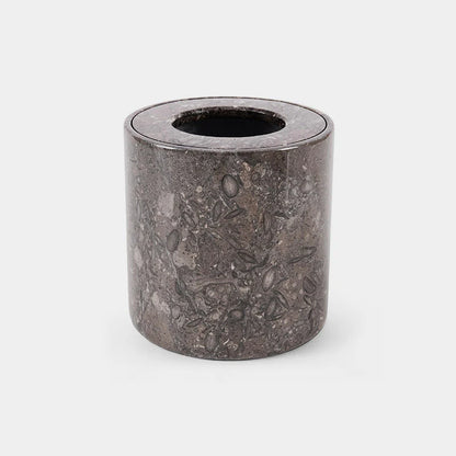 Round Trash Can With Cap