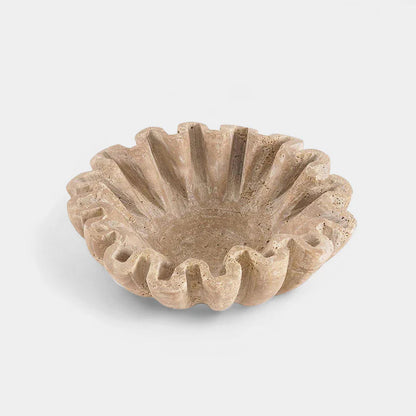 Travertine Fruit Bowl