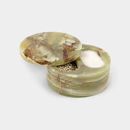 Salt Cellar with Dual Compartments