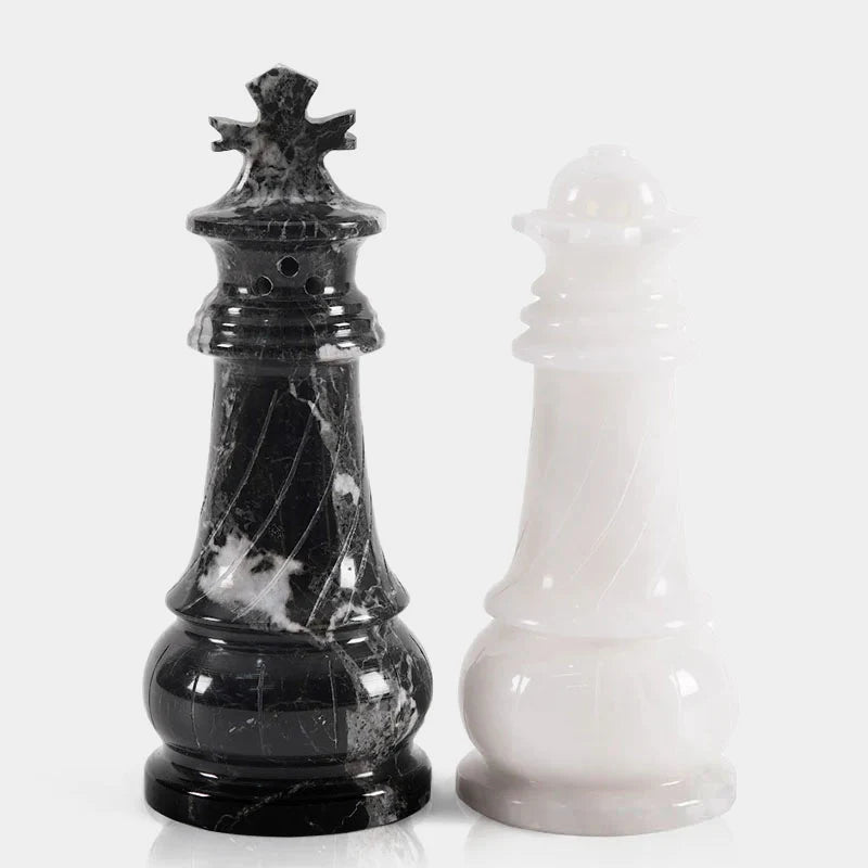 Salt & Pepper - Chess Design Set of 2