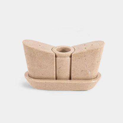 Salt and Pepper With Tray