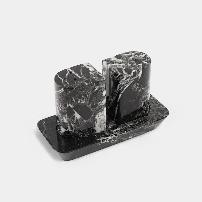 Salt and Pepper With Tray