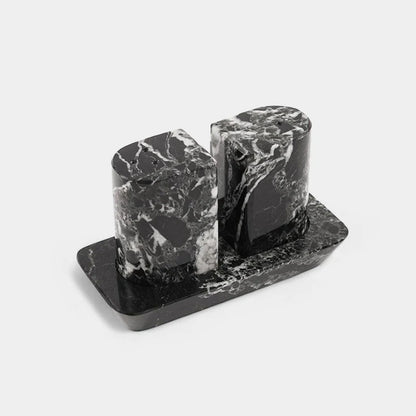 Salt and Pepper With Tray