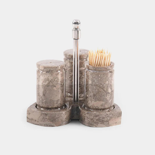 Salt and Pepper With Tray