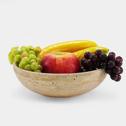 Travertine Fruit Bowl