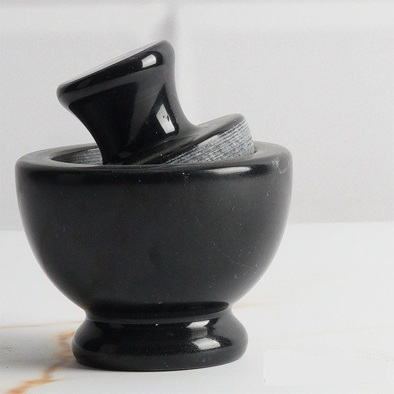 Artreestry Handmade Marble Mortar & Pestle Set Mushroom Style